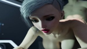Nexus 3 3D animation fuck on space station with sexy blonde