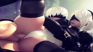 2B with Sport Body Gets a Huge Fat Dick in Her a Virgin Anal
