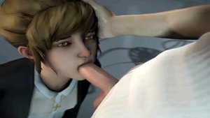 Animation Girls Wet Pussies Sucks and Rides on Big Fat Dick