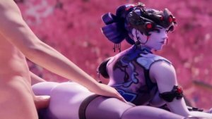 Beautiful Widowmaker Huge Nice Boobs Collection of Scenes