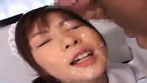 Bukkake For An 18 Year Old Japanese Maid