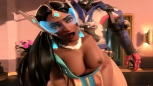 Games Heroes with Huge Round Titty 3D Animation Compilation