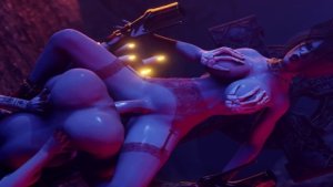 Party Hard Halloween – Futanari Fantasy 3D Animation