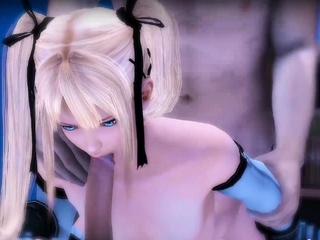 3D Cute Marie Rose Gets Wild Fucks